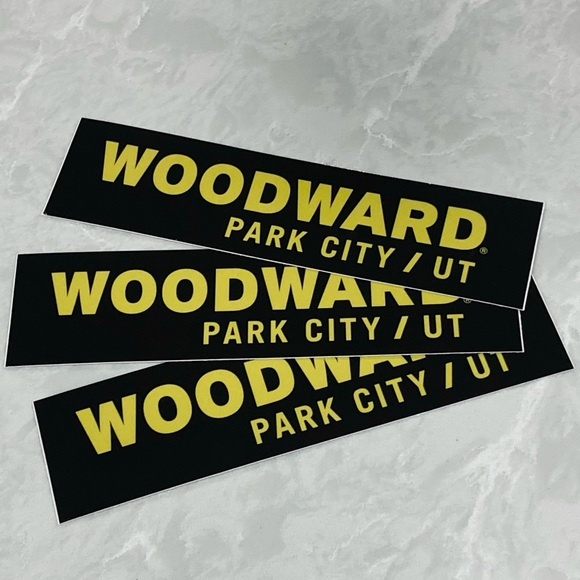 Burton Other - Woodward Park City Stickers!